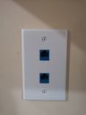 Prise Keystone sans fil Cat5e RJ45 - bleu - Monoprice®