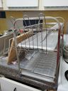 Support à 2 niveaux avec support de séchage en acier inoxydable