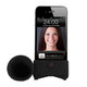 Amplifier Horn Stand For iPhone Black1 5