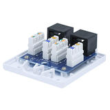 Cab 7091 Surface Mount Box Cat5e Double
