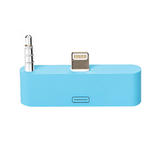 Gala gala THT 015 5BL iPhone 5 Multimedia and Data Cables Lightning to 30 Pin 3 5mm Audio Dock Adapter Support IOS7 Blue