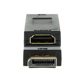 Cab FL 288 000 DisplayPort Adapters Displayport DP Male to HDMI Female Adapter Gold Plated Connector Black