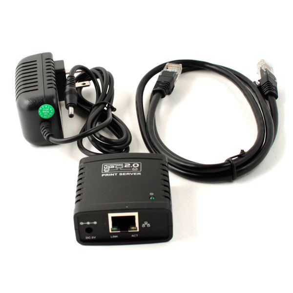Networking USB 2.0 Print Server - Monoprice