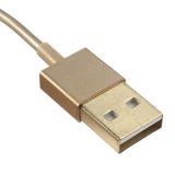 Gala gala TM0314 I5S 716 Chargers Lightning to USB Cable 1 meter Gold