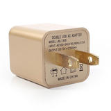 Gala gala TM0314 MCH 924A Chargers 2 1A Universal Dual USB Wall Charger Adapter Gold
