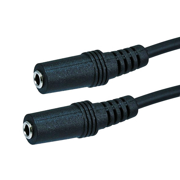 Monoprice 6 3.5mm Splitter Stereo Plug/Two 3.5mm Stereo Jack Cable