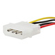 SATA 15pin Female w Latch to Molex 4pin Male Power Adapter cab 8799 2