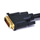 28AWG CL2 Dual Link DVI D Cable Black cab 2759 2