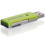 Other Brands GFR204SD Storage Accessories IOGEAR SD MicroSD MMC Card Reader Writer