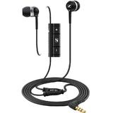 Sennheiser MM30I Headsets Headphones Sennheiser MM30I Earphones with Microphone Black