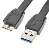 PrimeCables SGAL30 Black 3ft Chargers PrimeCables USB 3 0 Charge Sync Data Cable for Samsung Galaxy S5 Note 3 Black 3ft 0 9m