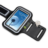 Muvit 9999MUSAGS4 Cases Muvit Sports Armband for Samsung Galaxy S3 S4 Grey