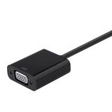 Monoprice Cab 12786 Thunderbolt Cables Mini DisplayPort 1 2a Thunderbolt to VGA Active Adapter Black