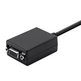 Monoprice Cab 12743 Thunderbolt Cables Mini DisplayPort 1 2a Thunderbolt to VGA Passive Adapter Black