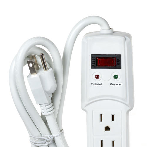 Surge Protector Power Strip with 2 USB Ports PrimeCables