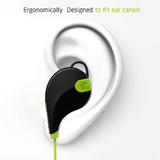 GZA 00398 Headsets Headphones QCY Qy7 Bluetooth Wireless Stereo Lightweight Sports Headsets