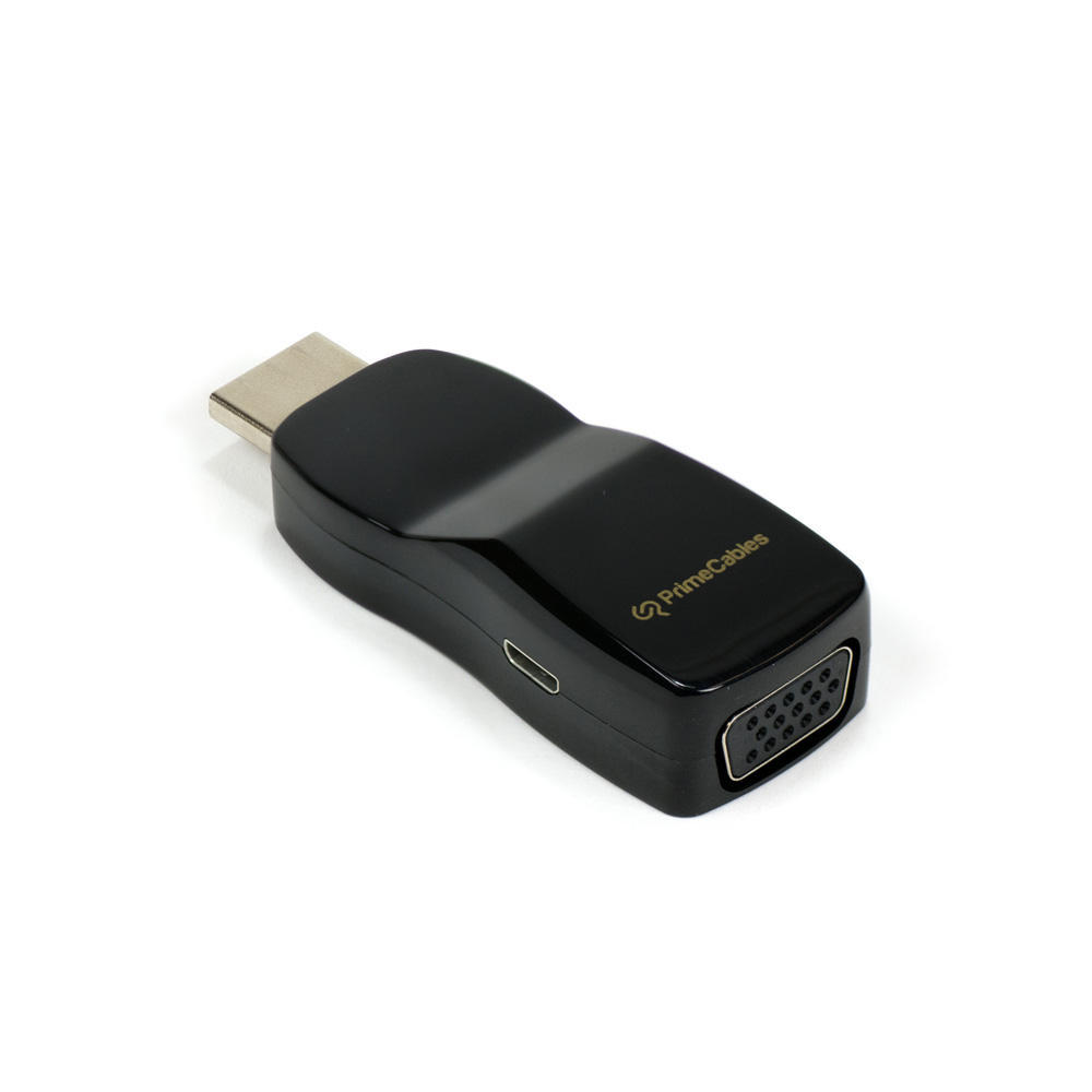 HDMI 1.4 Male to VGA Female with 3.5mm Audio Adapter Builtin Chipset