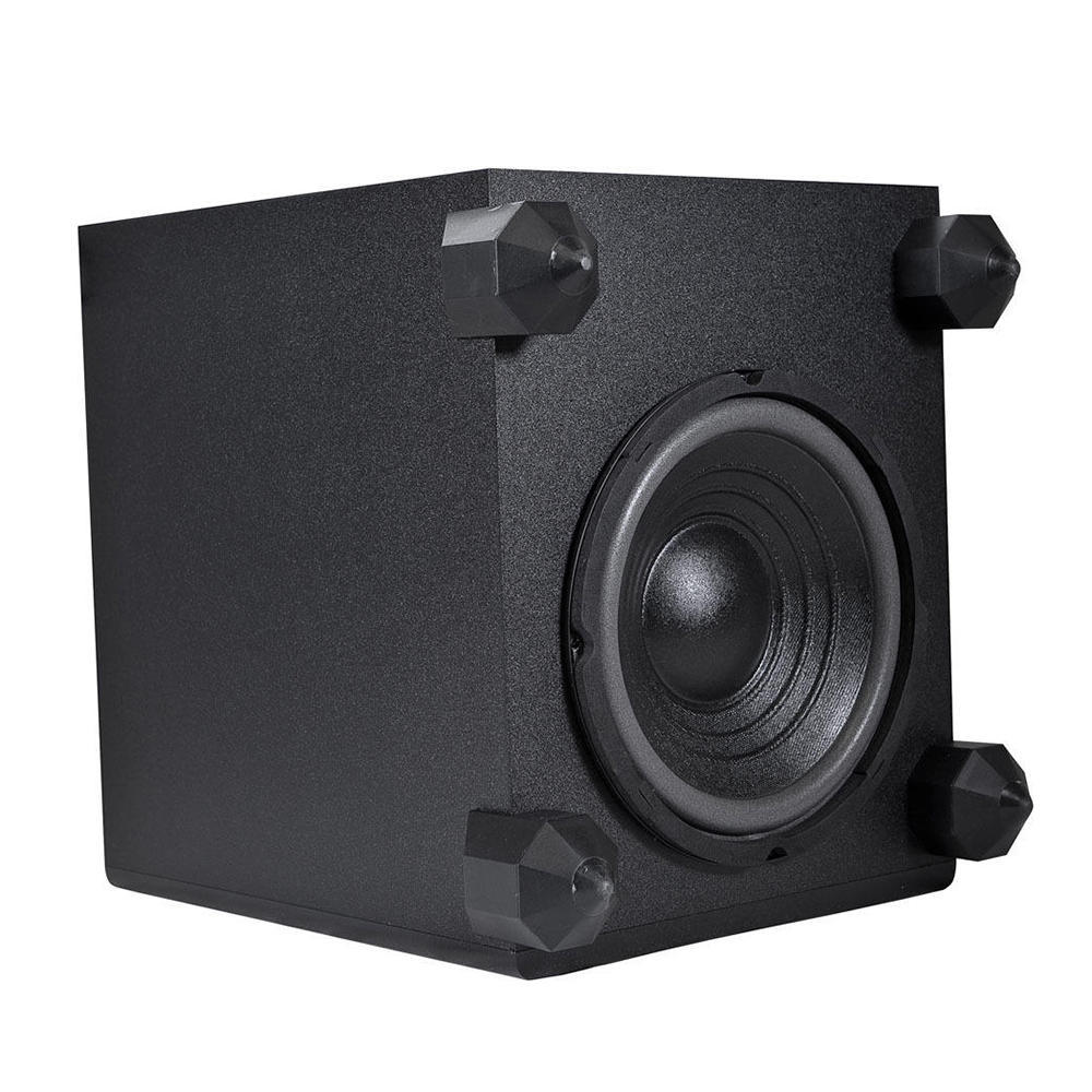 5.1 Channel Home Theater Satellite Speakers & Subwoofer, Black Monoprice®