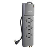 Belkin BE112230 08 Home Decoration Belkin 12 Outlet Home Office Surge Protector With 8 foot Cord