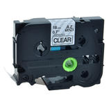 Brother Label Printer AZ 141 Label Printer Tapes Brother TZe 141 Label Tape 18mm 0 7 Black on Clear Compatible
