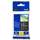 Brother Label Printer TZe 335 OEM Label Printer Tapes Brother TZe 335 Original Label Tape 12mm 0 47 White on Black