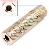 PrimeCables Cab 7185 Audio Adapters Metal 3 5mm Stereo Jack to 3 5mm Stereo Jack Adaptor Gold Plated PrimeCables