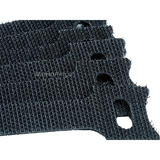 Monoprice Cab 6483 Black Cable Organizers Monoprice Hook Loop Fastening Cable Ties 9 inch 100pcs pack Black