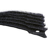 Monoprice Cab 6489 Black Cable Organizers Monoprice Hook Loop Fastening Cable Ties 13 inch 100pcs pack Black