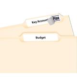 Avery 099 06505 Labels Avery Removable filing labels 3 7 16 x 2 3