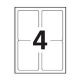 Avery Avery TBL x Labels Avery TrueBlock White Laser Shipping Permanent Adhesive Labels for Laser Printer Multi Size