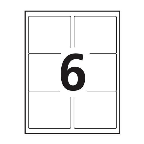 Avery® Shipping Laser Labels, 4 x 3-1/3