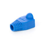 PrimeCables Cab 7248 RJ 45 Strain Relief Boots CAT5E CAT6 RJ45 RJ 45 Ethernet Network Cable Strain Relief Boots 50 PCS Bag Bl