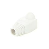 PrimeCables Cab 7275 RJ 45 Strain Relief Boots CAT5E CAT6 RJ45 RJ 45 Ethernet Network Cable Strain Relief Boots 50 PCS Bag Wh