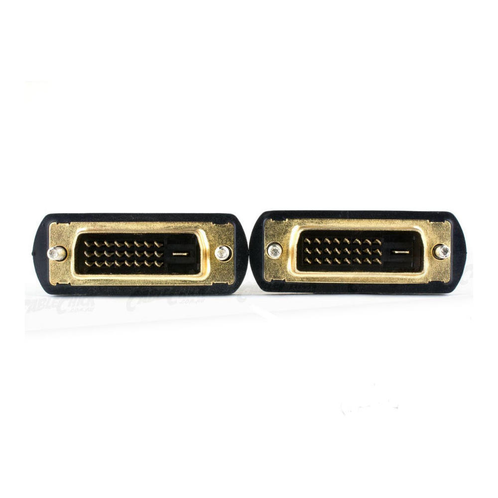 thumbnail image 2 of KABLENATION DVI-D Single Link 18+1 Cable – 28AWG, Gold-Plated – Lengths 6ft, 10ft, 15ft, 25ft – Black 2 of 3