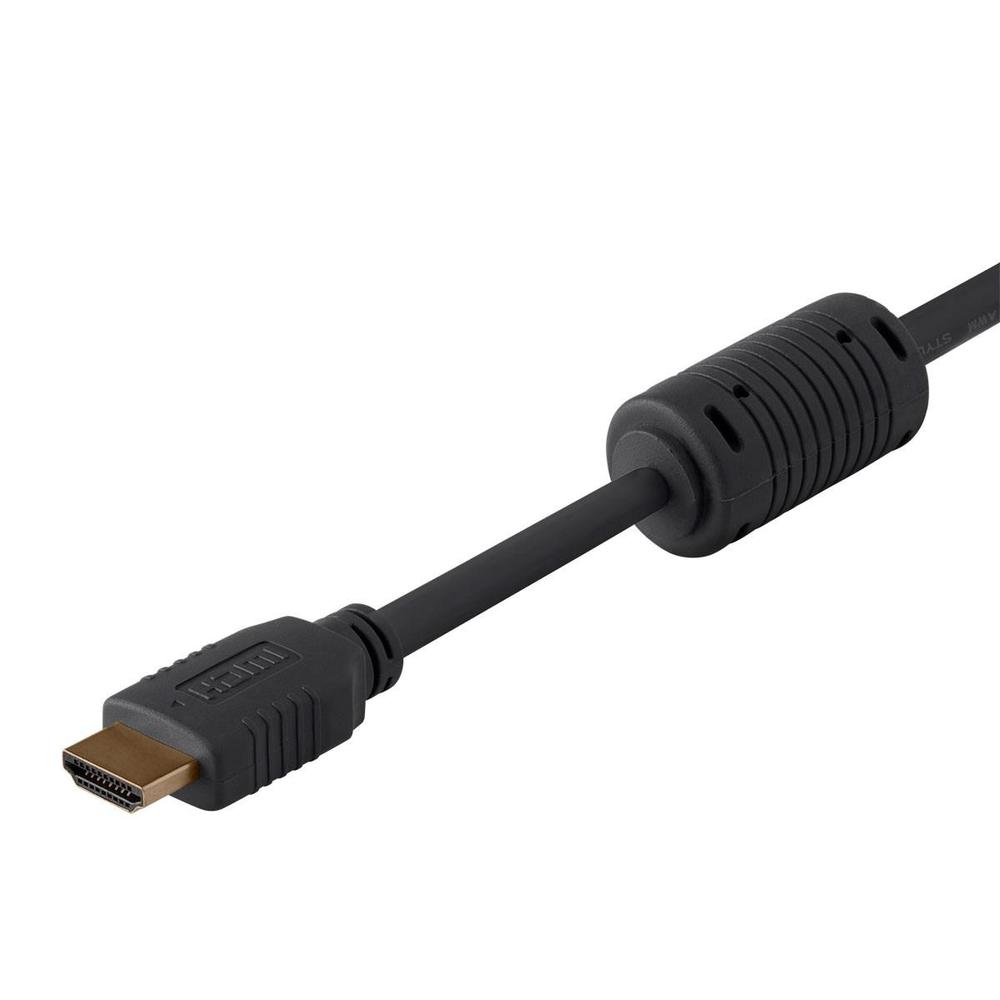 6ft 28AWG High Speed HDMI® Cable w/Ferrite Cores Black Monoprice®