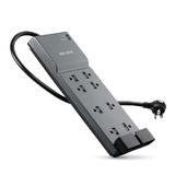 Belkin PB BE108230 12 Home Decoration Belkin BE108230 12 8 Outlet Home Office Surge Protector w Telephone Line Extended Cord 