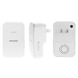 GZA 00475 Home Electronics AIHOME Battery free Wireless Doorbell with Dual Transmitter and Dual Receivers