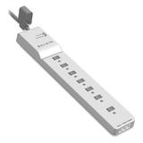 Belkin PB BE107200 12 Home Decoration BELKIN BE107200 12 SurgeMaster Home Office 7 Outlets Surge Suppressor 12Ft Cord