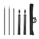 GZA 00520 Electronic Accessories Adjustable Background Support Stand Photo Backdrop Crossbar Kit
