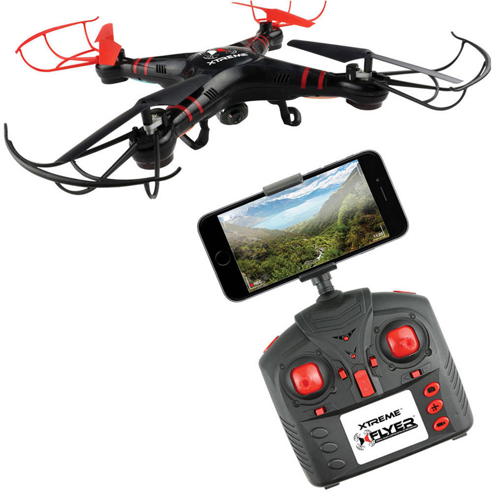 Xtreme® XFlyer Aerial 6 Axis Remote Control Quadcopter Drone with Live Stream HD Recording Camera