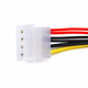 5 25 Male Molex 2X 5 25 Female Power Splitter Cable 8in cab 1313 2