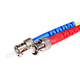 Optic Cable ST ST Single Mode Duplex 1 meter 9 125 Type Yellow cab 6845 2