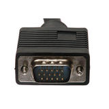 AT VGA M F 10Ft VGA SVGA Cables High Quality 10Ft VGA Extension Cable with 2 Ferrite Shielded