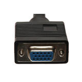 AT VGA M F 10Ft VGA SVGA Cables High Quality 10Ft VGA Extension Cable with 2 Ferrite Shielded