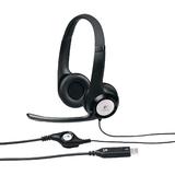 Logitech 981 000014 Headsets Logitech USB Headset H390 Noise Cancelling Microphone for Computer