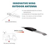 Cab AT 404 TV Antennas Outdoor Indoor Antop Wing AT 404 Outdoor HDTV Antenna