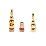 PrimeCables Cab 2791 9437 Speaker Wires 100ft Speaker Wire 14AWG Enhanced Loud Oxygen Free Copper Cable 5 PAIRS Banana Plugs 