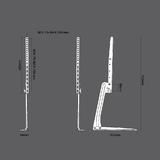 PrimeCables Cab ZLM06 46T ALL3 TV Wall Mounts 3 in 1 Universal Table Top Stand Base Mount fits 37 to 60 up to 35KG 77lbs for 