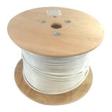 Cab BK C6AST 4WH Cat6 6a Network Ethernet Cable 1000ft 4pr Cat6A 10Gig UTP stranded 24AWG bulk cable FT4 CMR White