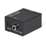 PrimeCables Cab 6884 Toslink Adapters Digital Coax Optical Toslink to R L Stereo Audio Converter PrimeCables